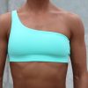 Sportsbh Flex Wear | Opule Side Bra - Turqouise