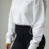 Overdeler Flex Wear | Flex Oversized Zip - White