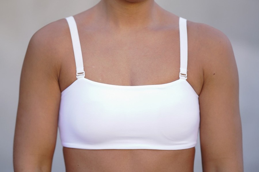 Overdeler Flex Wear | Opule Bandeau Bra - White