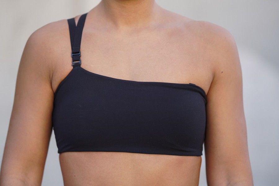 Sportsbh Flex Wear | Opule Bandeau Bra - Black