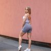 Topper Flex Wear | Empower Crop Top - Blue