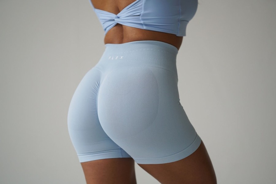 Shorts Flex Wear | Ohana Shorts - Baby Blue