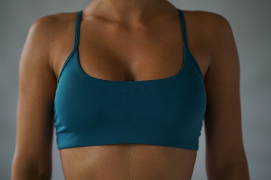 Overdeler Flex Wear | Wrap Strap Top - Ocean Green
