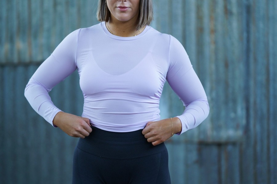 Topper Flex Wear | Essential Long Sleeve - Pastel Purple