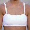 Topper Flex Wear | Opule Bandeau Bra - White