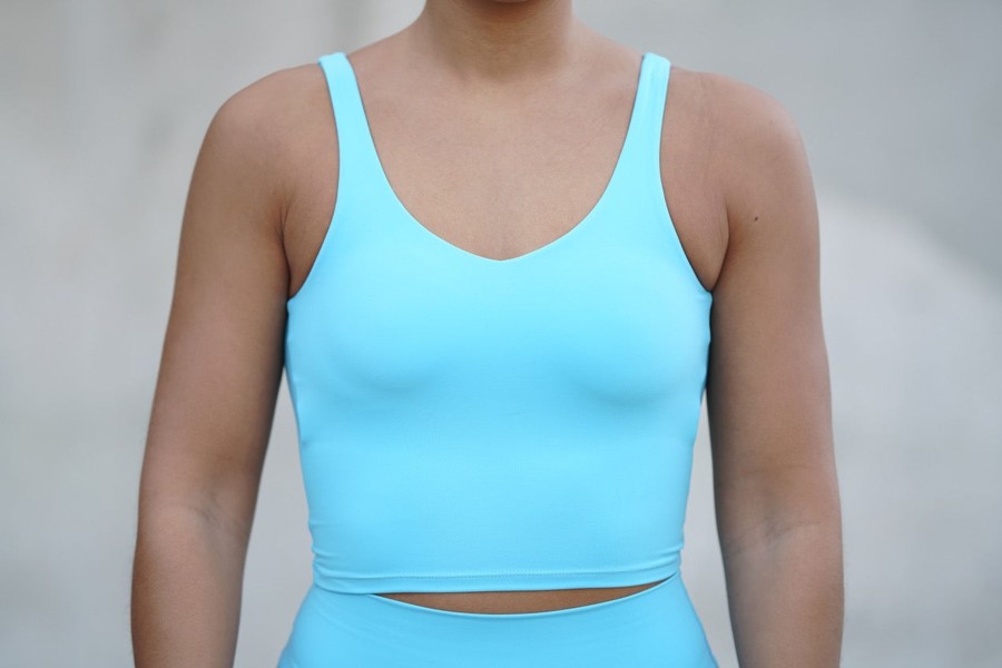 Overdeler Flex Wear | Opule Shape Top - Bright Blue