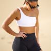 Topper Flex Wear | Opule Side Bra - White