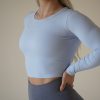 Overdeler Flex Wear | Basic Longsleeve - Blue