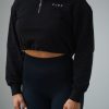Overdeler Flex Wear | Flex Oversized Zip - Black