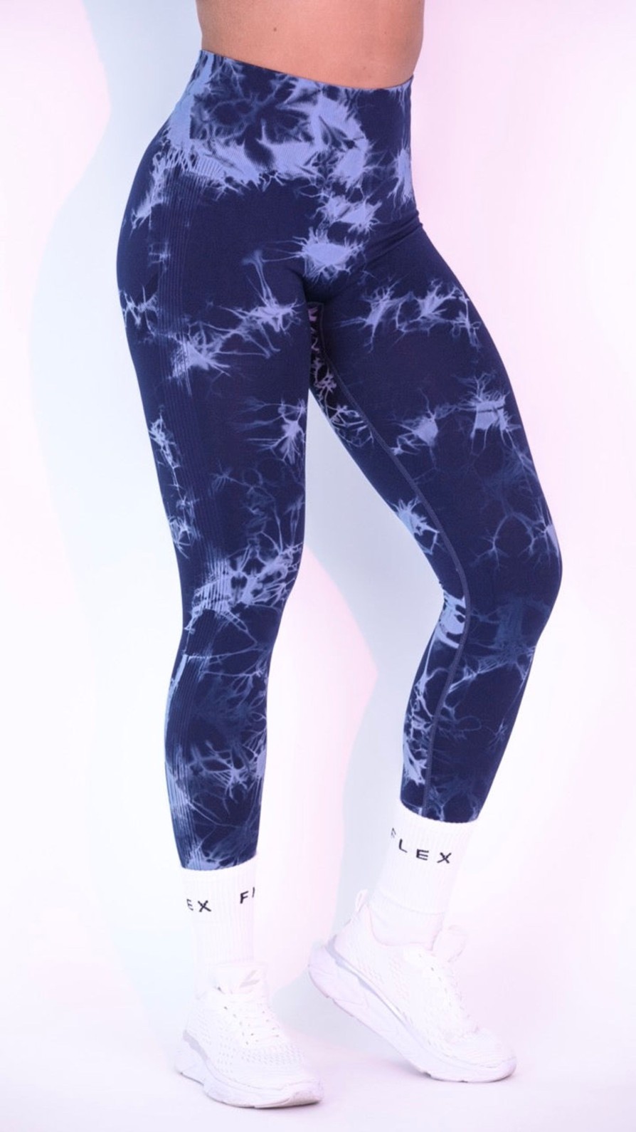 Underdeler Flex Wear | Marble Scrunch - Navy