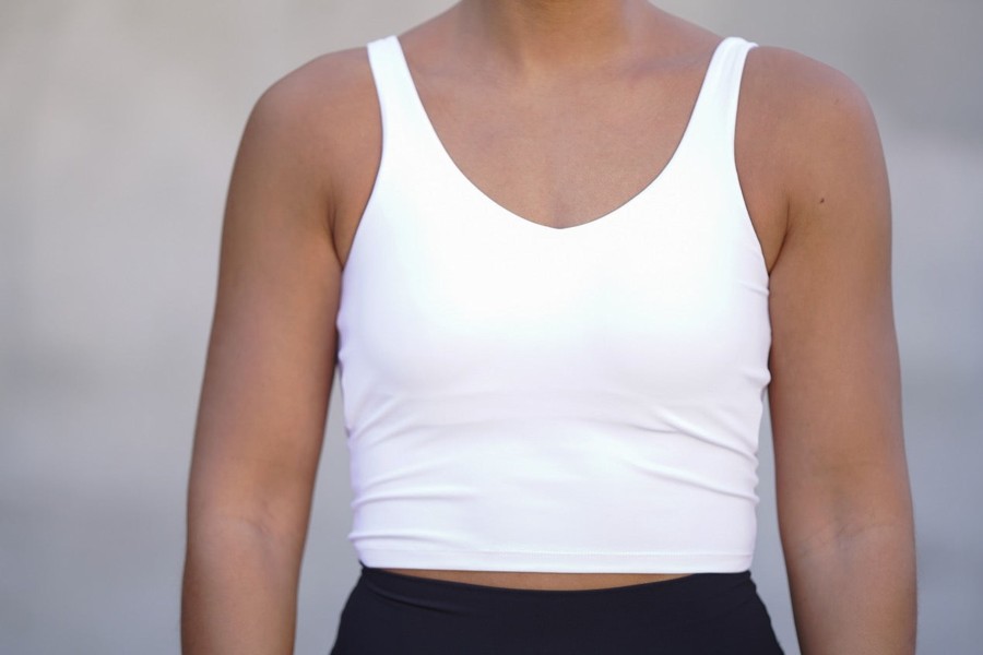 Overdeler Flex Wear | Opule Shape Top - White