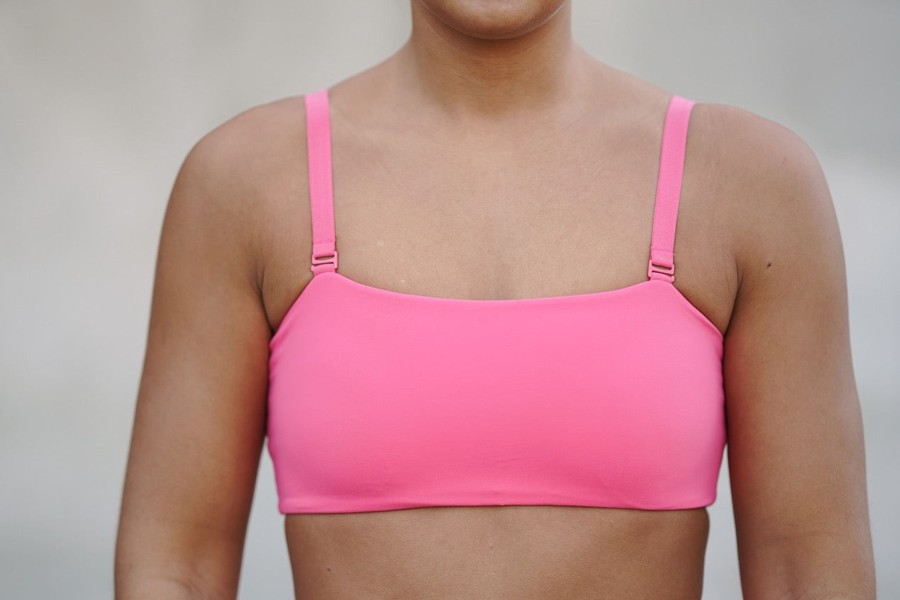 Sportsbh Flex Wear | Opule Bandeau Bra - Coral