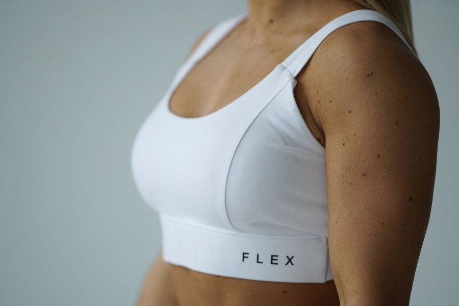 Sportsbh Flex Wear | Everly Sportsbh - White