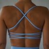 Overdeler Flex Wear | Wrap Strap Top - Blue