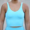 Topper Flex Wear | Opule Shape Top - Bright Blue