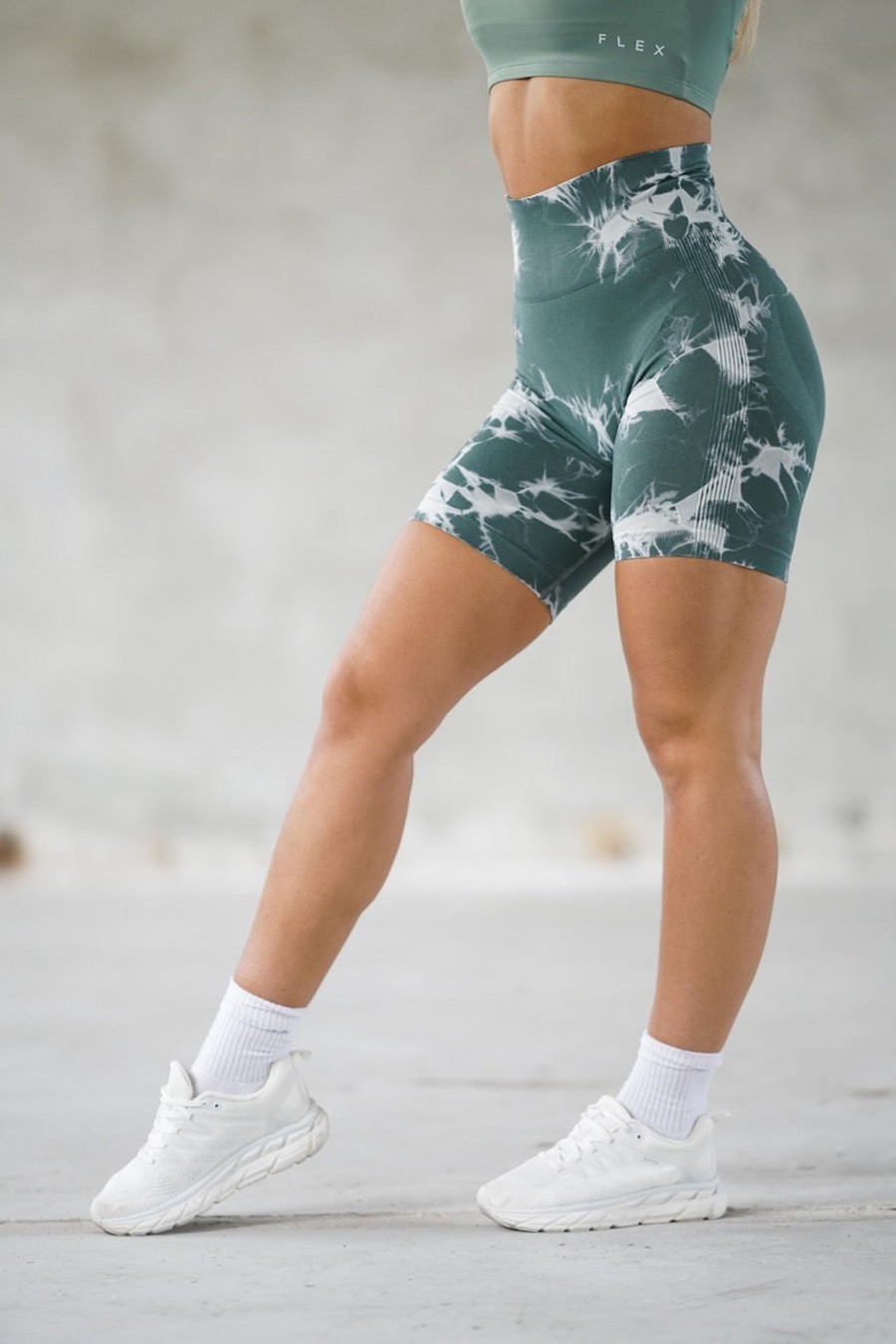 Underdeler Flex Wear | Marble Shorts - Green