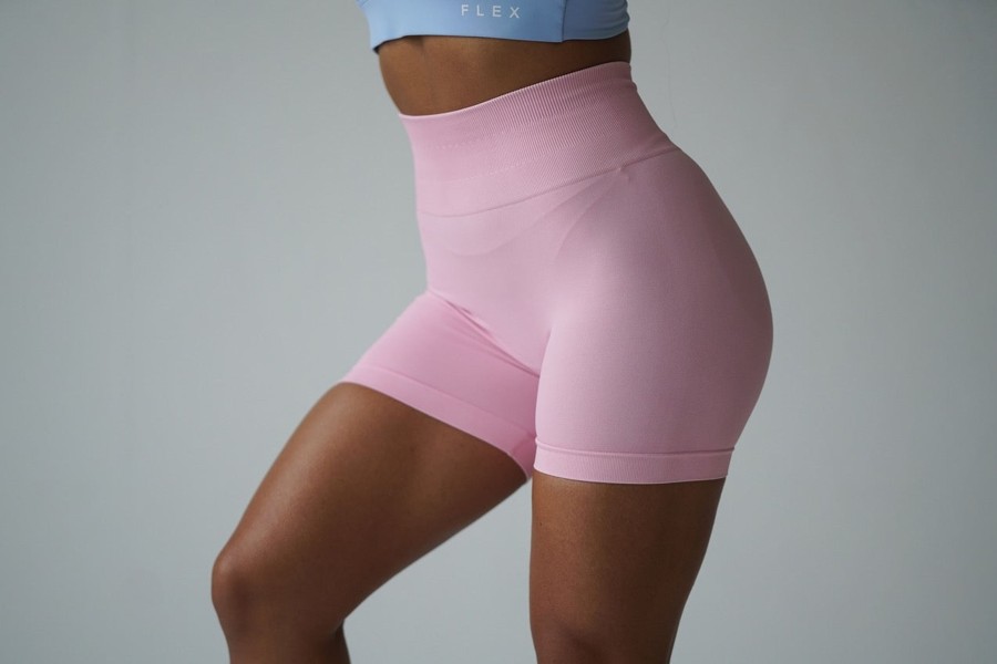 Shorts Flex Wear | Ohana Shorts - Pastel Pink