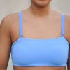 Sportsbh Flex Wear | Opule Bandeau Bra - Sky Blue
