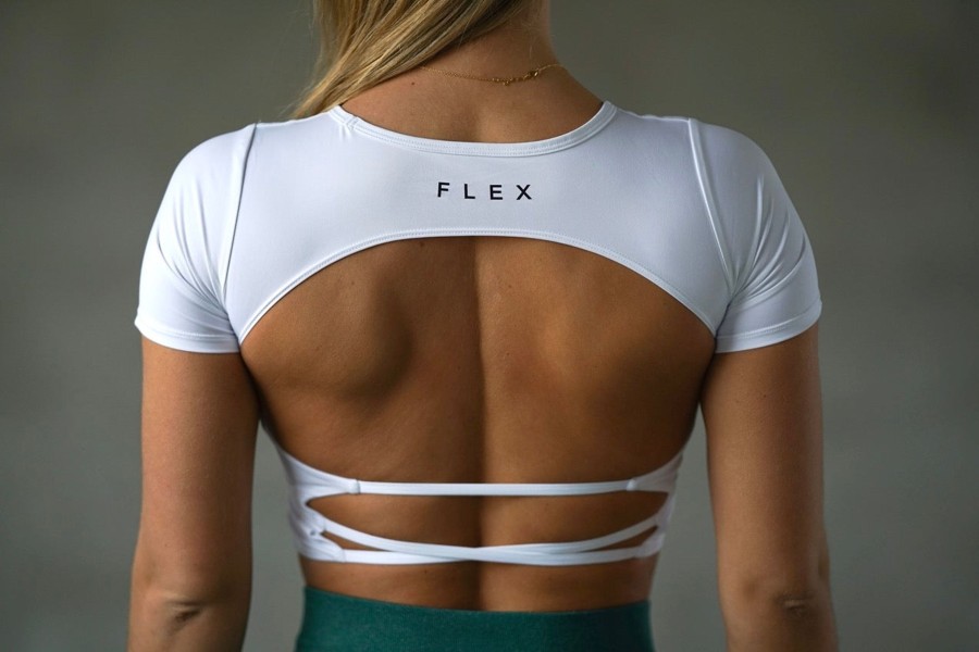 Overdeler Flex Wear | Onxl Back T-Shirt - White