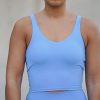 Topper Flex Wear | Opule Shape Top - Sky Blue