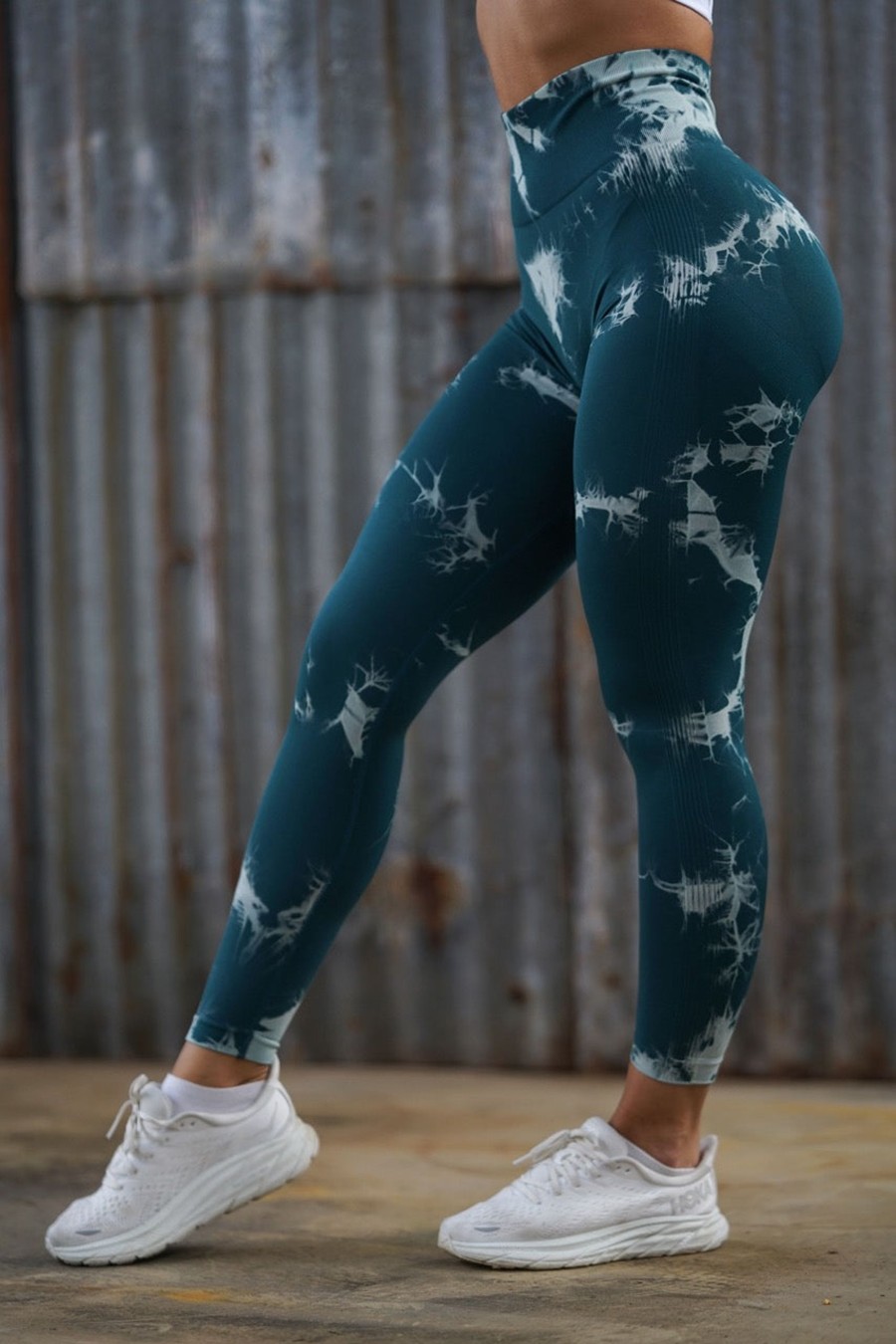 Underdeler Flex Wear | Marble Scrunch - Azure