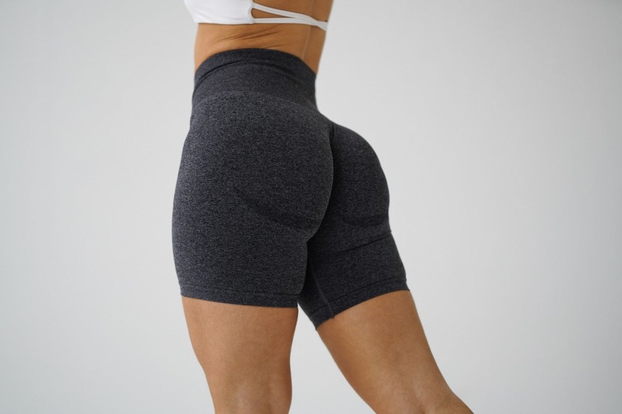 Shorts Flex Wear | Curve Shorts - Black Grey