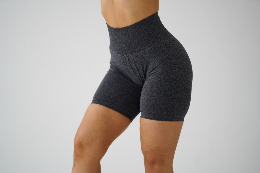 Shorts Flex Wear | Curve Shorts - Black Grey