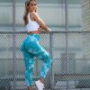 Underdeler Flex Wear | Marble Scrunch - Turquoise